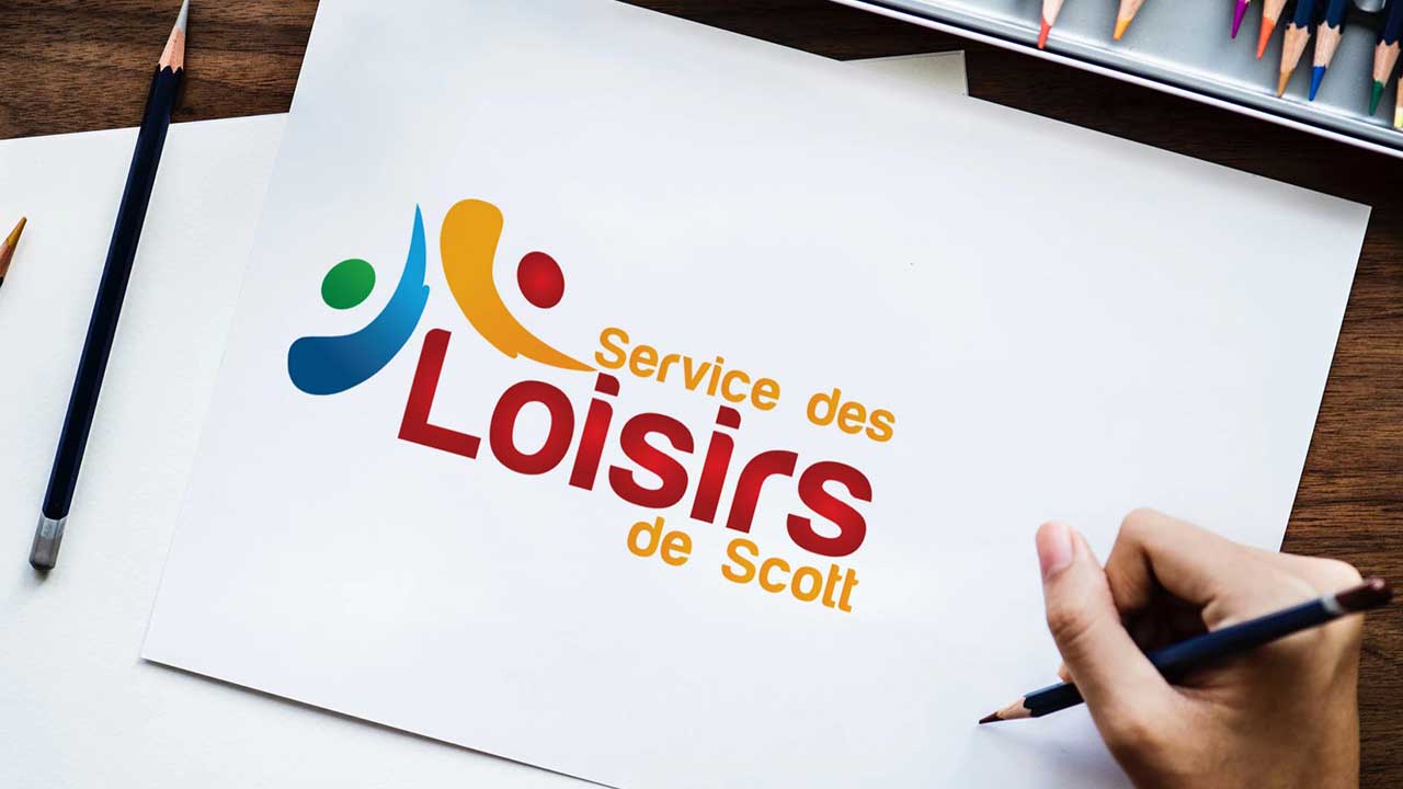 Conception graphique du logo Loisirs de Scott